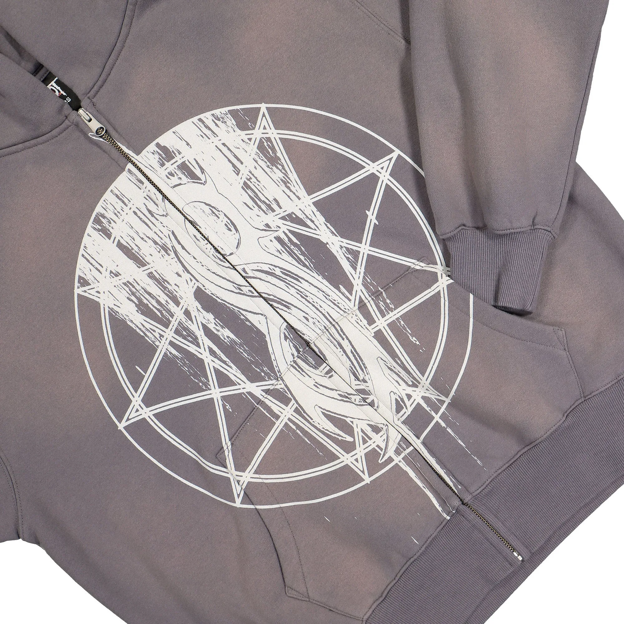 Nonogram Zip Hoodie sold by OVERKILL product image thumbnail 4