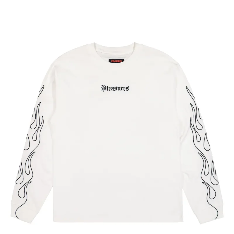 Fiery Heavyweight Longsleeve made by Pleasures