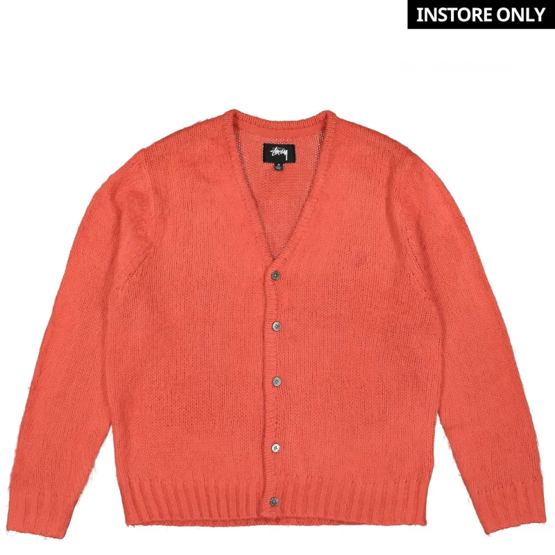 Brushed Cardigan made by Stussy