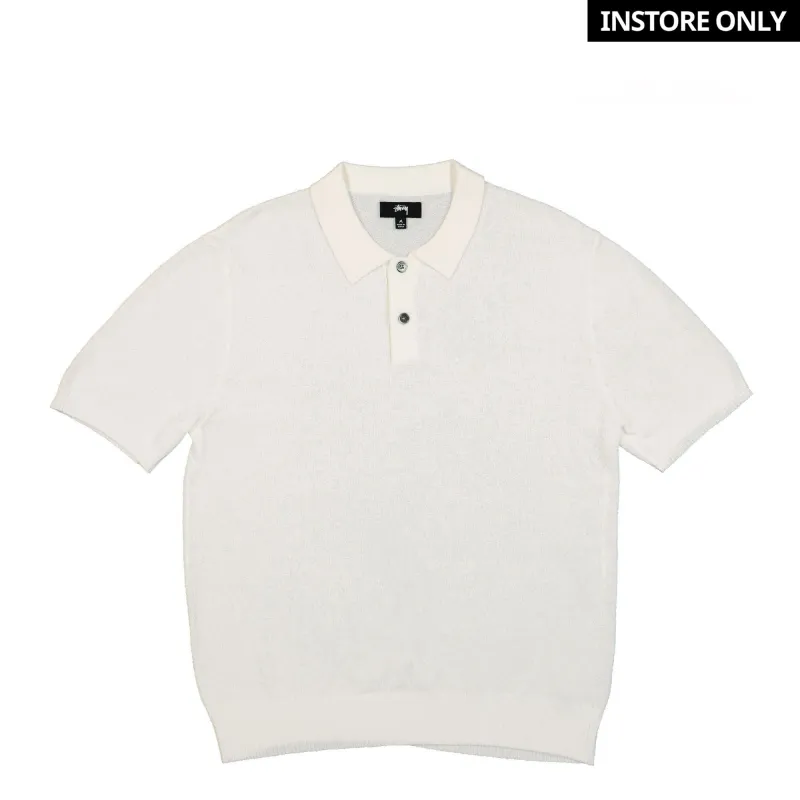 Textured SS Polo Sweater sold by OVERKILL