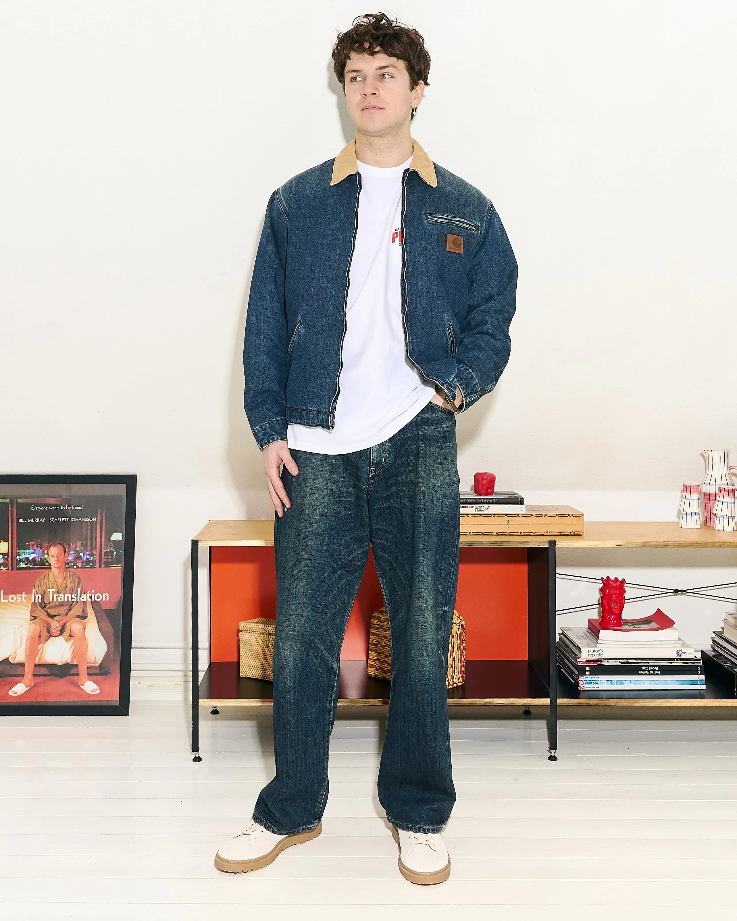 Washed Denim DP Wide Pants sold by OVERKILL product image thumbnail 3