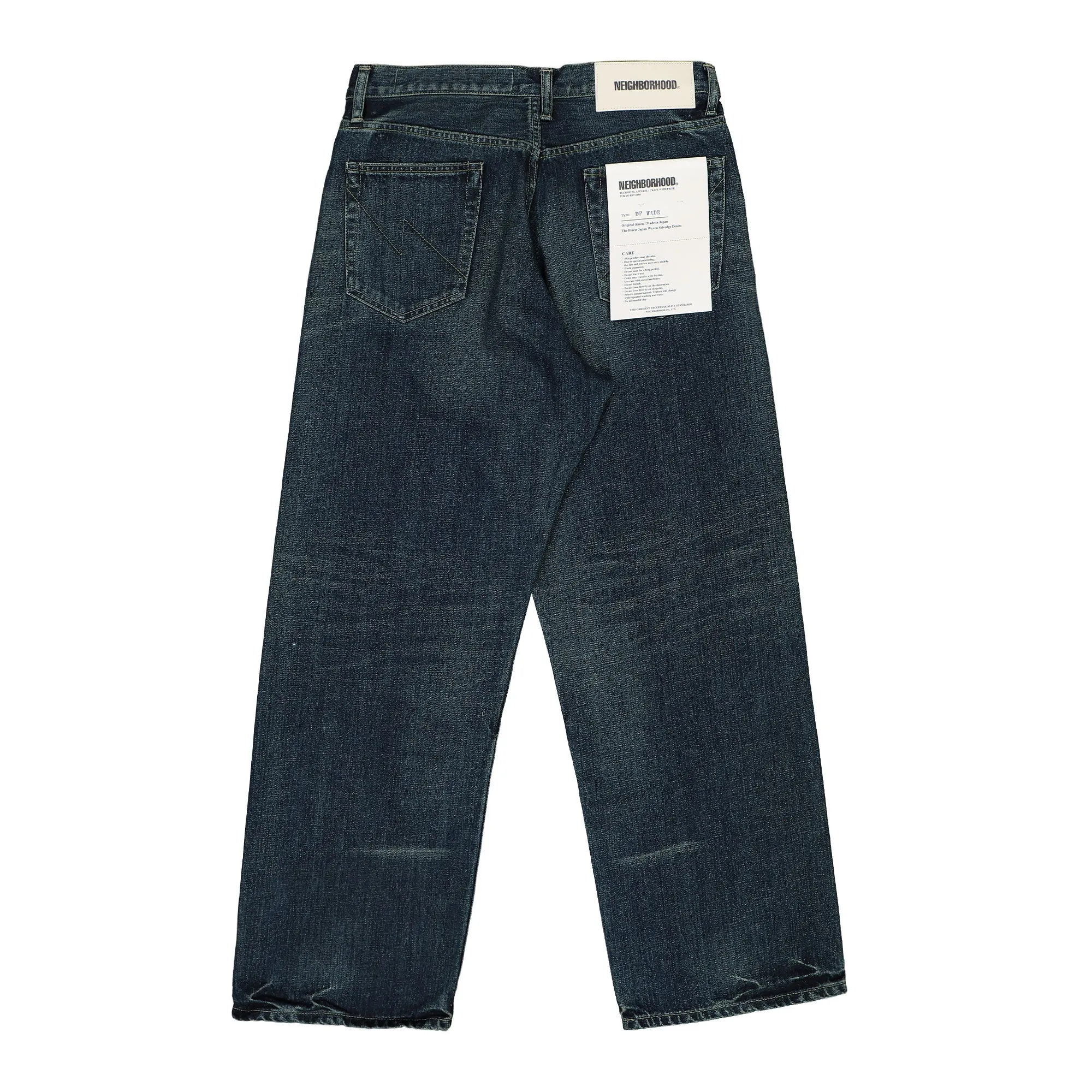 Washed Denim DP Wide Pants sold by OVERKILL product image thumbnail 2