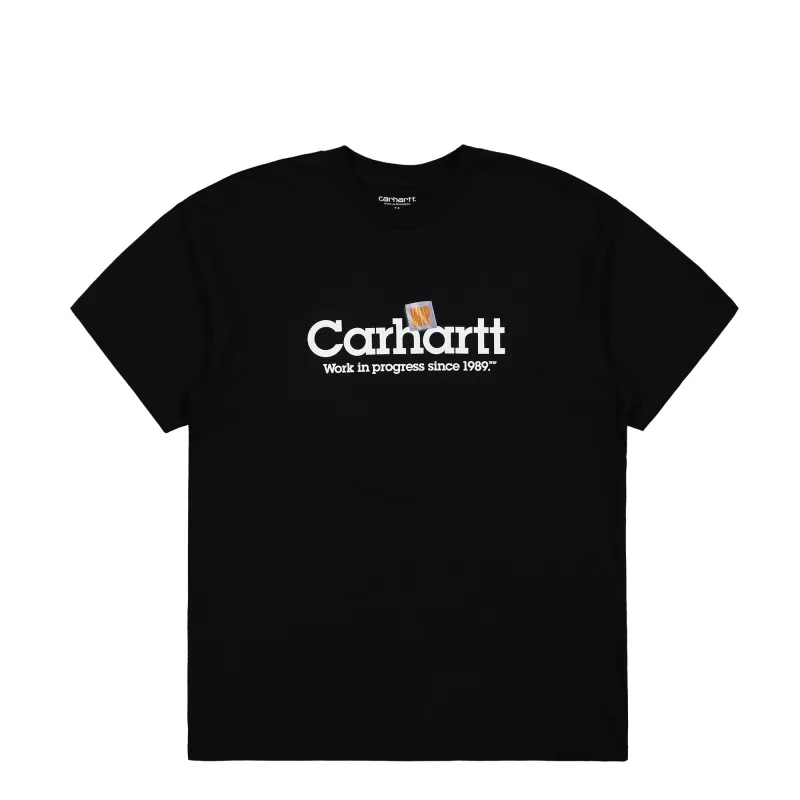 S/S Label Script T-Shirt made by Carhartt WIP