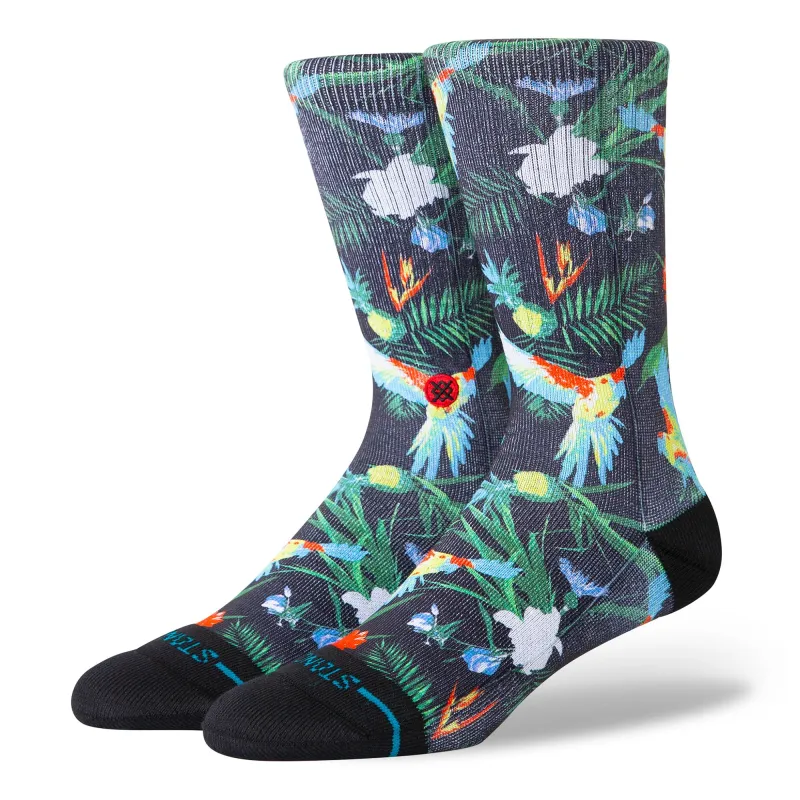 Bird Cage Crew Socks made by Stance