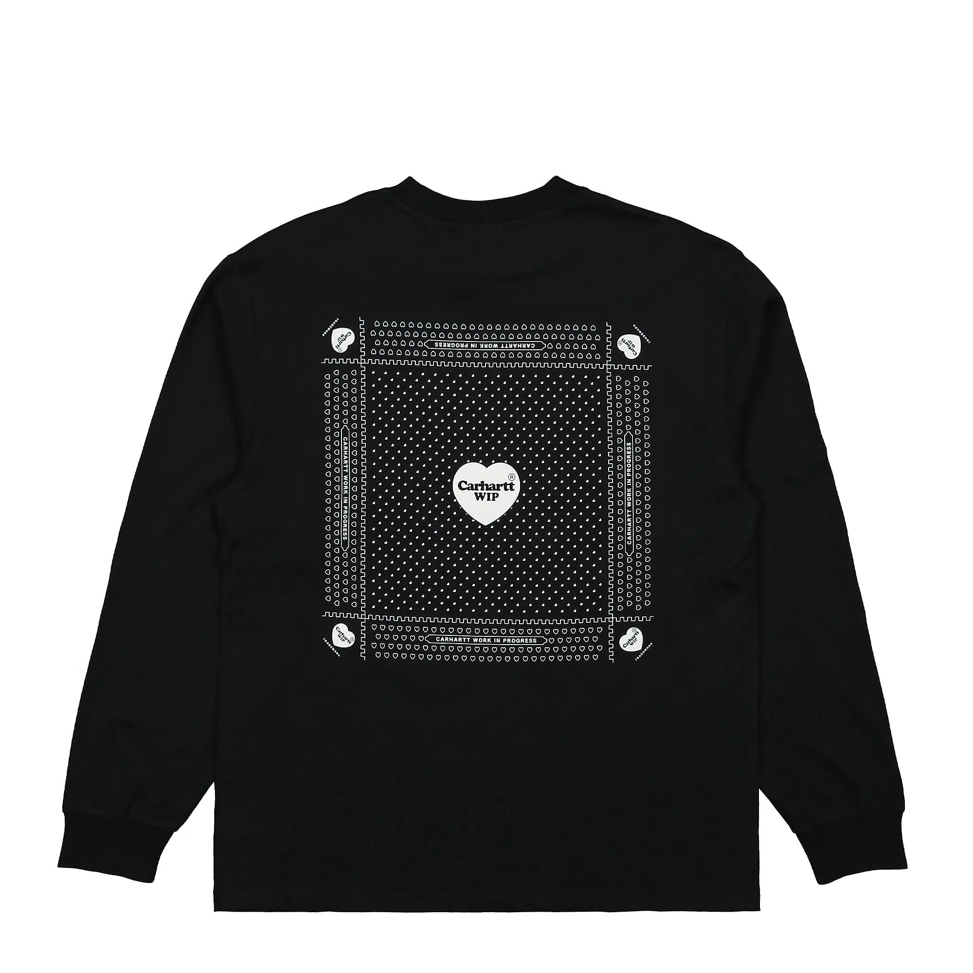 W L/S Heart Bandana T-Shirt sold by OVERKILL product image thumbnail 3