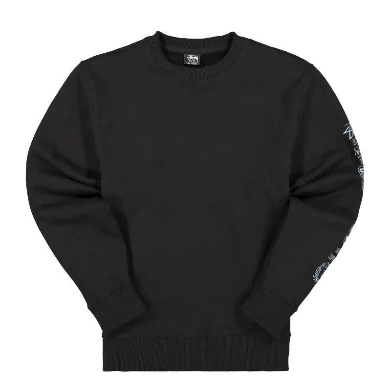 Venus Applique Crew made by Stussy