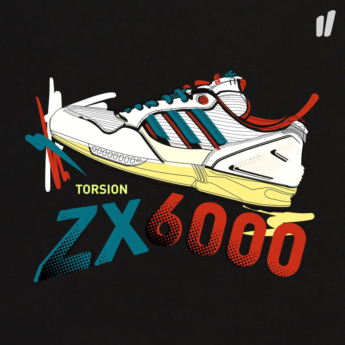 ZX 6000 Tee sold by OVERKILL product image thumbnail 3