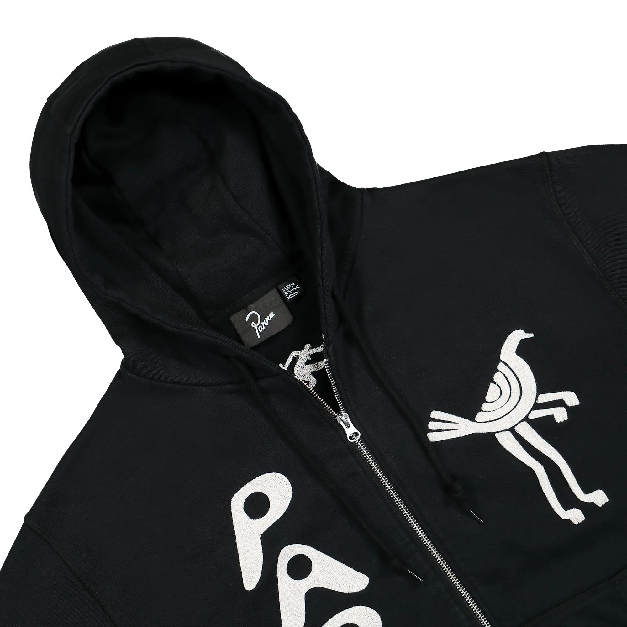 Zipped Pigeon Zip Hooded Sweatshirt sold by OVERKILL product image thumbnail 3