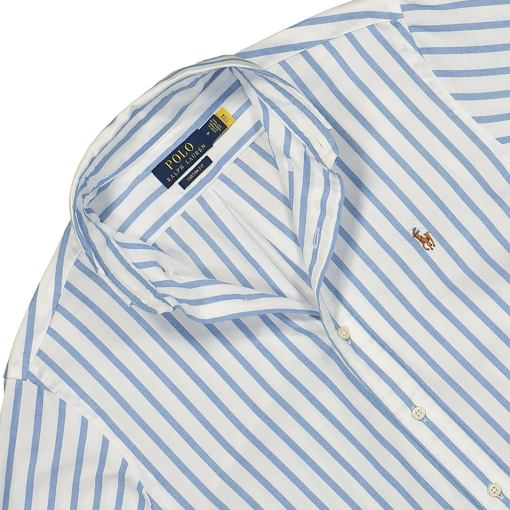 Custom Fit Striped Oxford Shirt sold by OVERKILL product image thumbnail 3