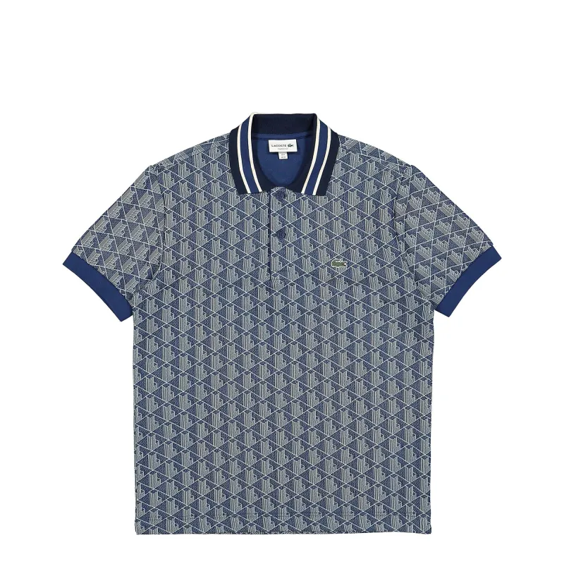 Paris Jacquard Monogram Poloshirt made by Lacoste