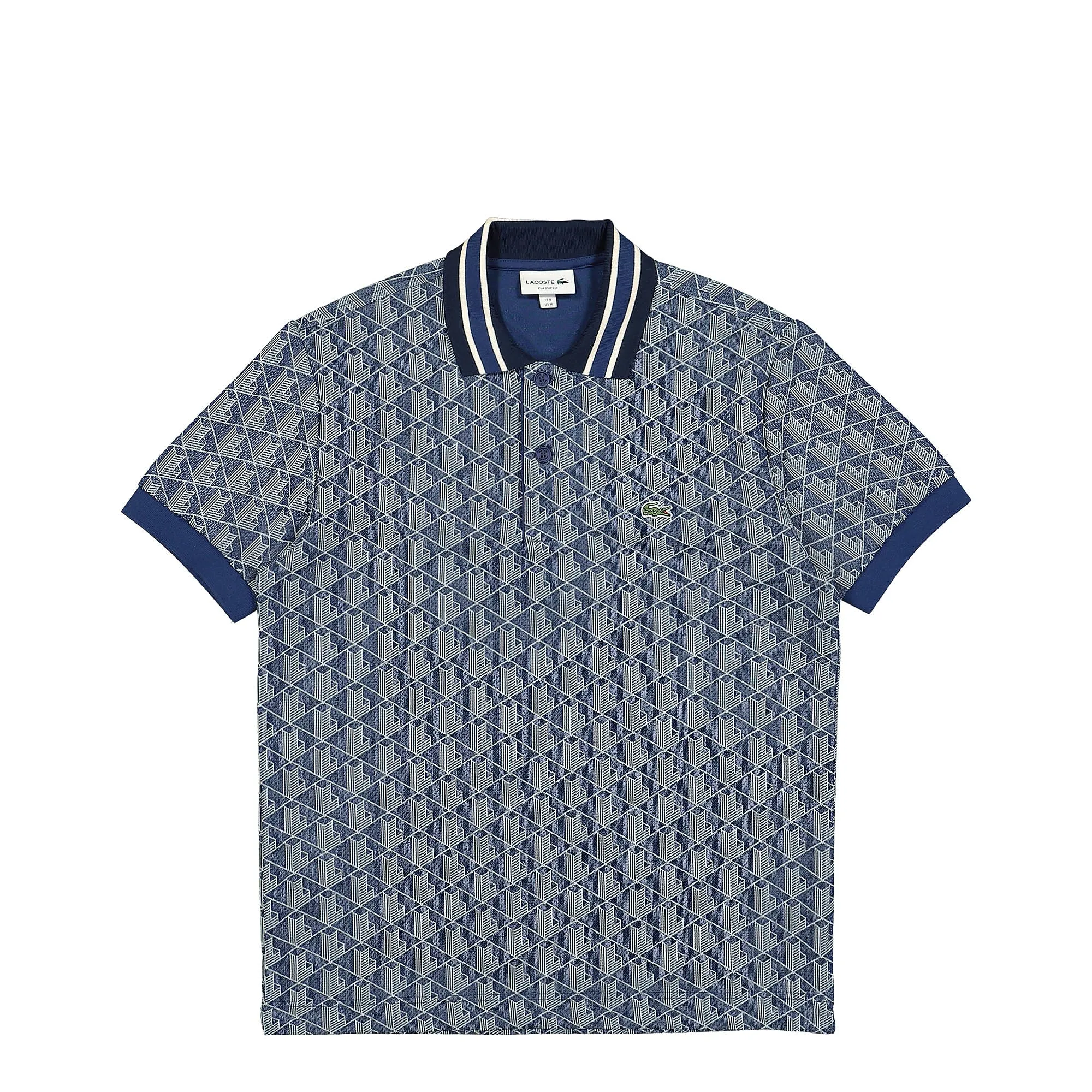 Paris Jacquard Monogram Poloshirt sold by OVERKILL