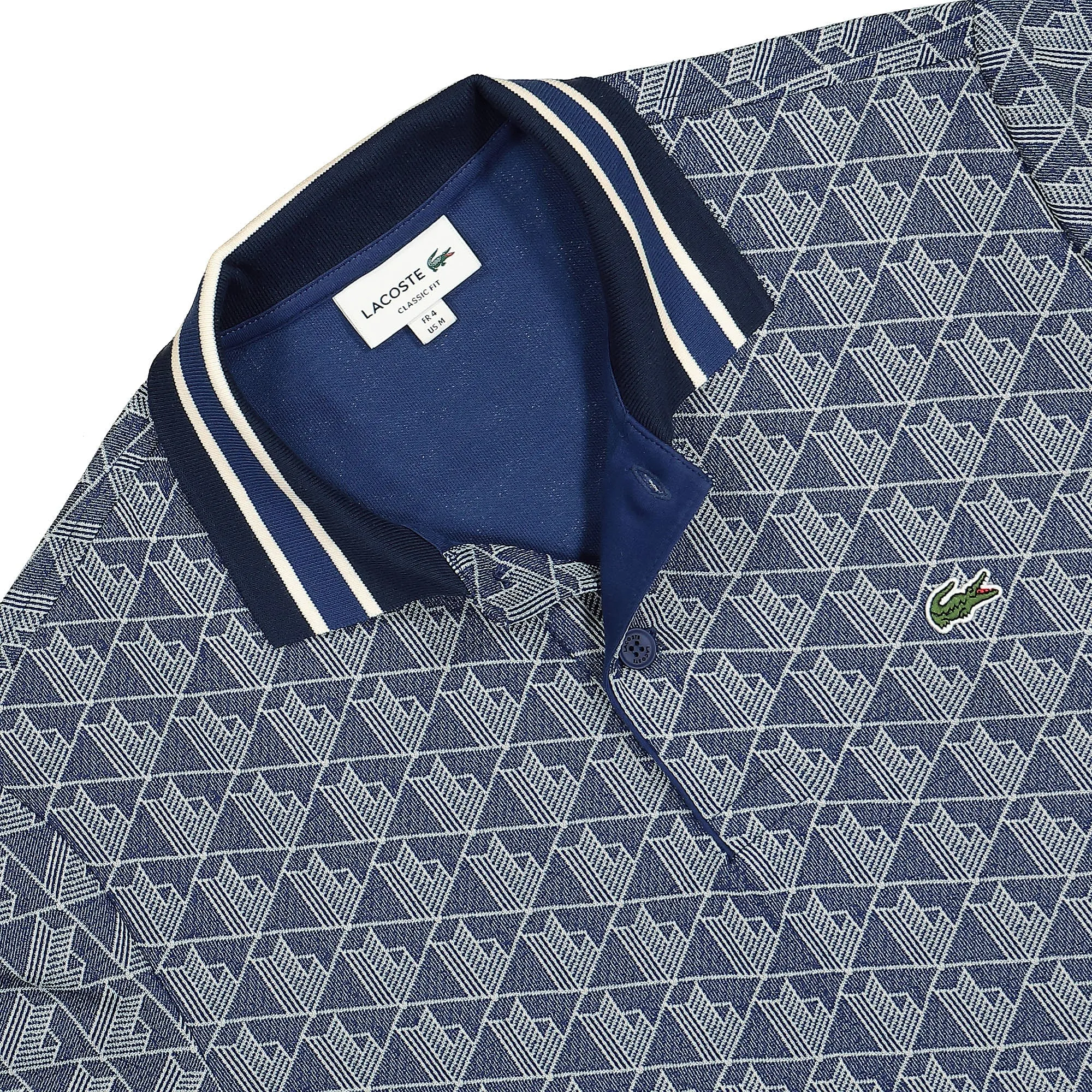 Paris Jacquard Monogram Poloshirt sold by OVERKILL product image thumbnail 3