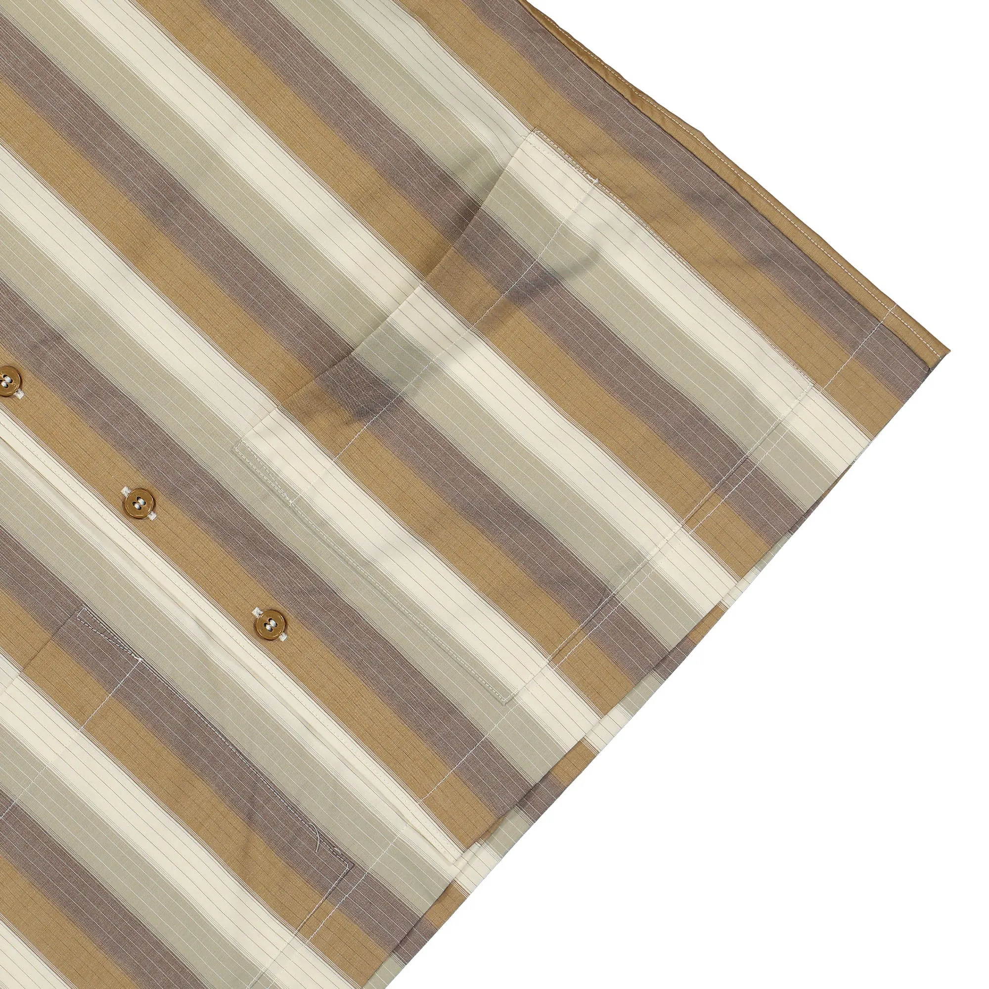 Ombre Stripe Revere Collar Shirt sold by OVERKILL product image thumbnail 4