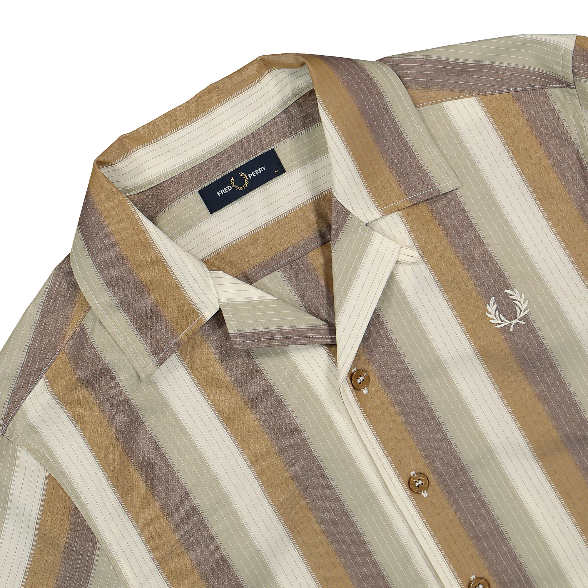 Ombre Stripe Revere Collar Shirt sold by OVERKILL product image thumbnail 3
