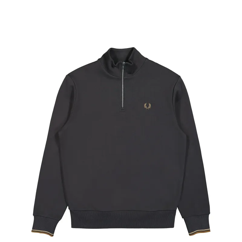 Half Zip Sweatshirt made by Fred Perry