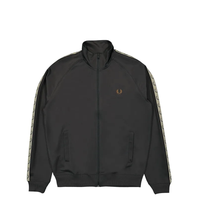 Contrast Tape Track Jacket made by Fred Perry