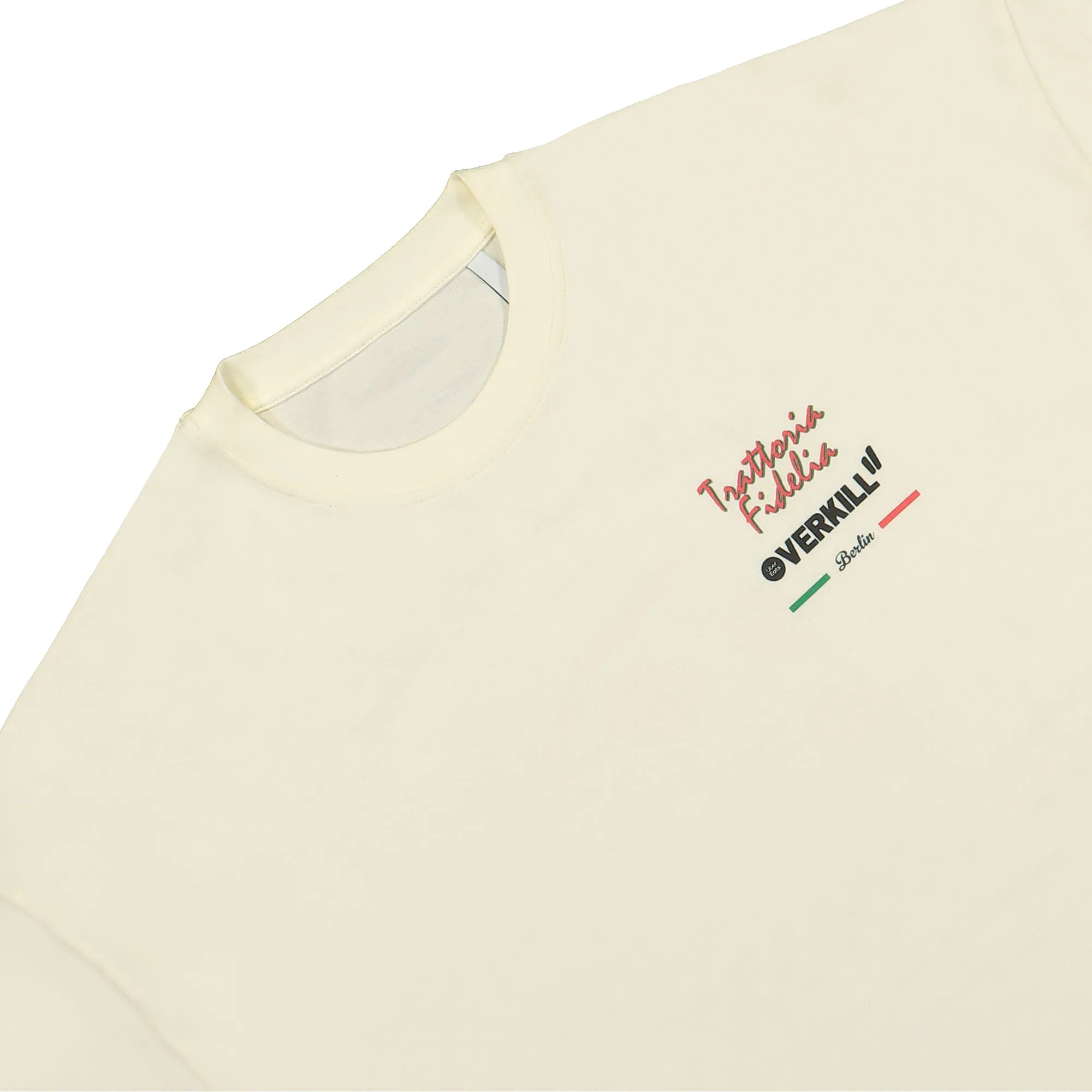 Uber Eats Trattoria Fidelia Tee sold by OVERKILL product image thumbnail 2