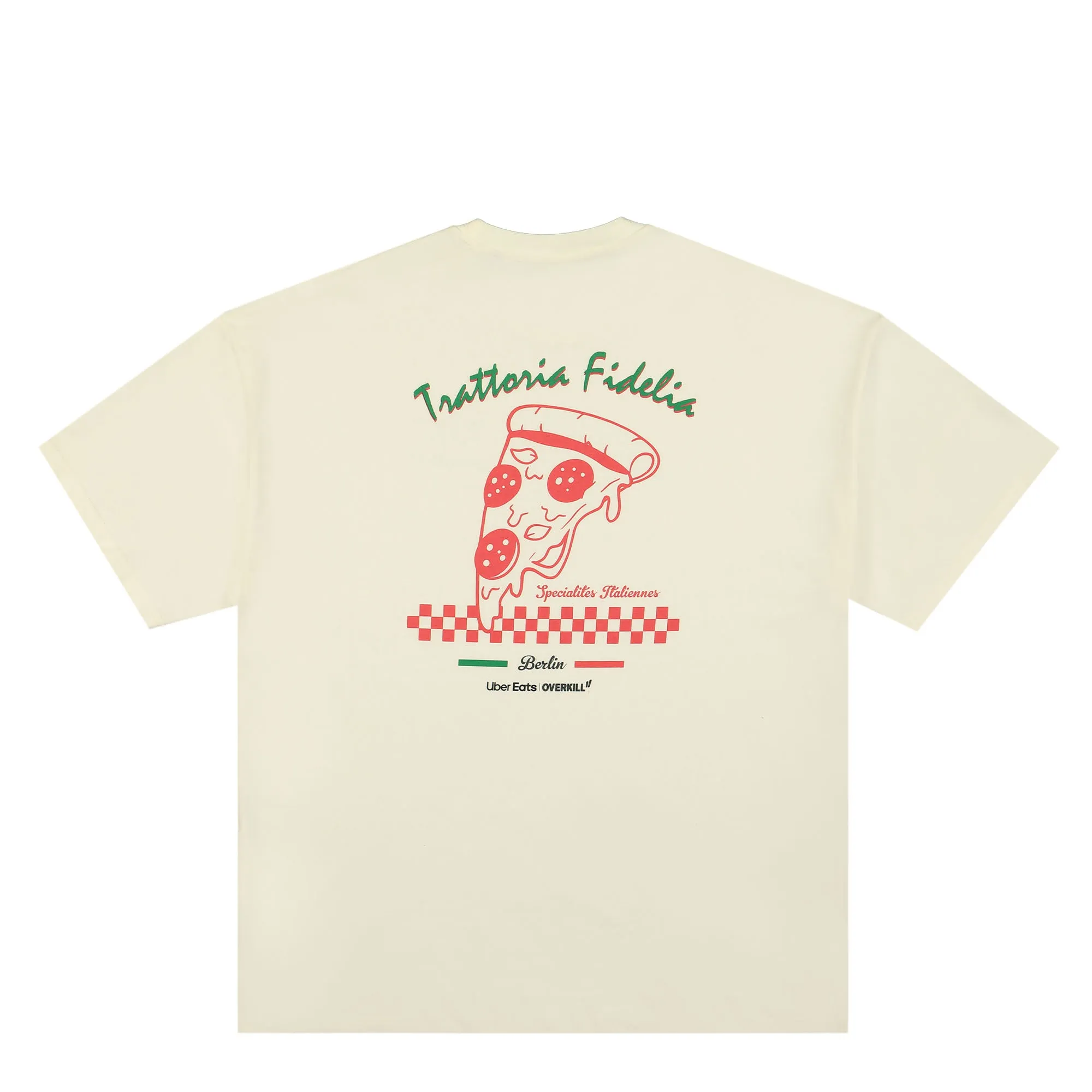 Uber Eats Trattoria Fidelia Tee sold by OVERKILL product image thumbnail 3