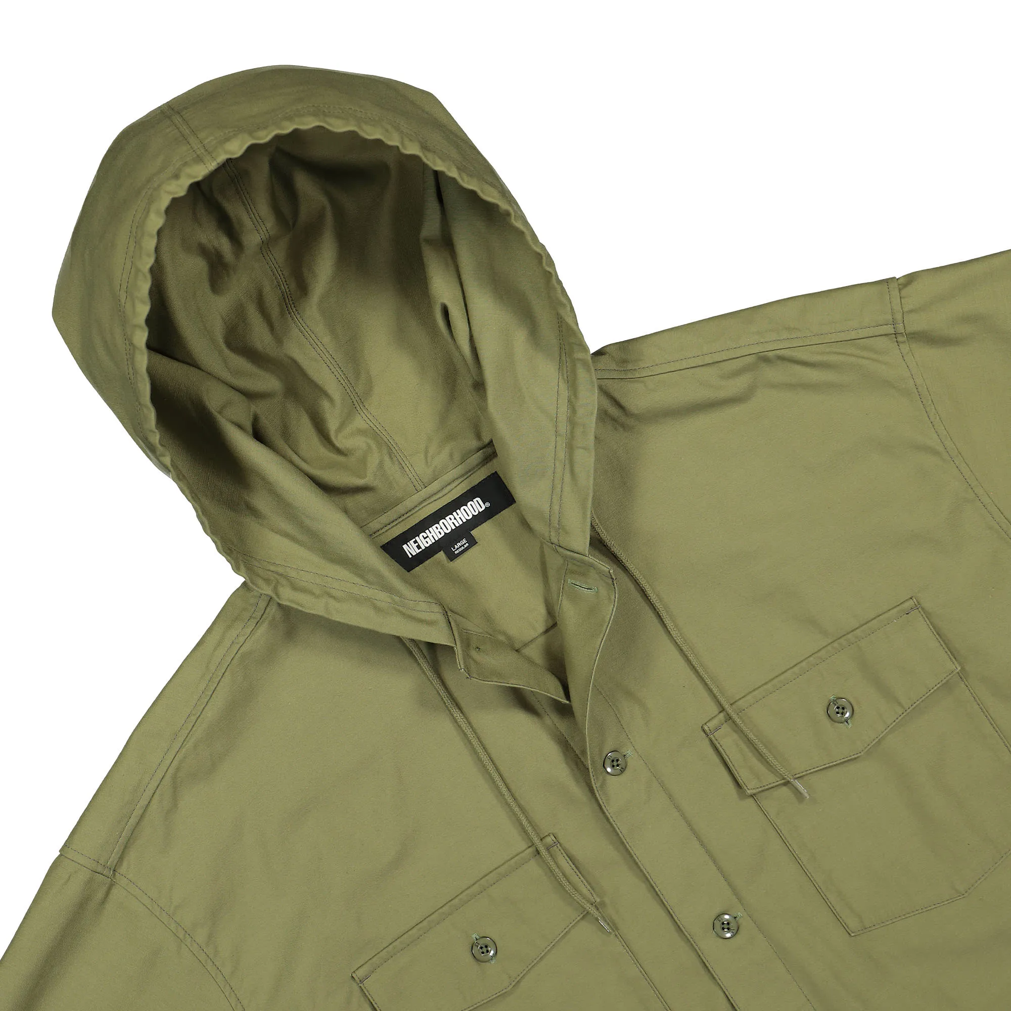 Hooded LS Shirt Jacket sold by OVERKILL product image thumbnail 2