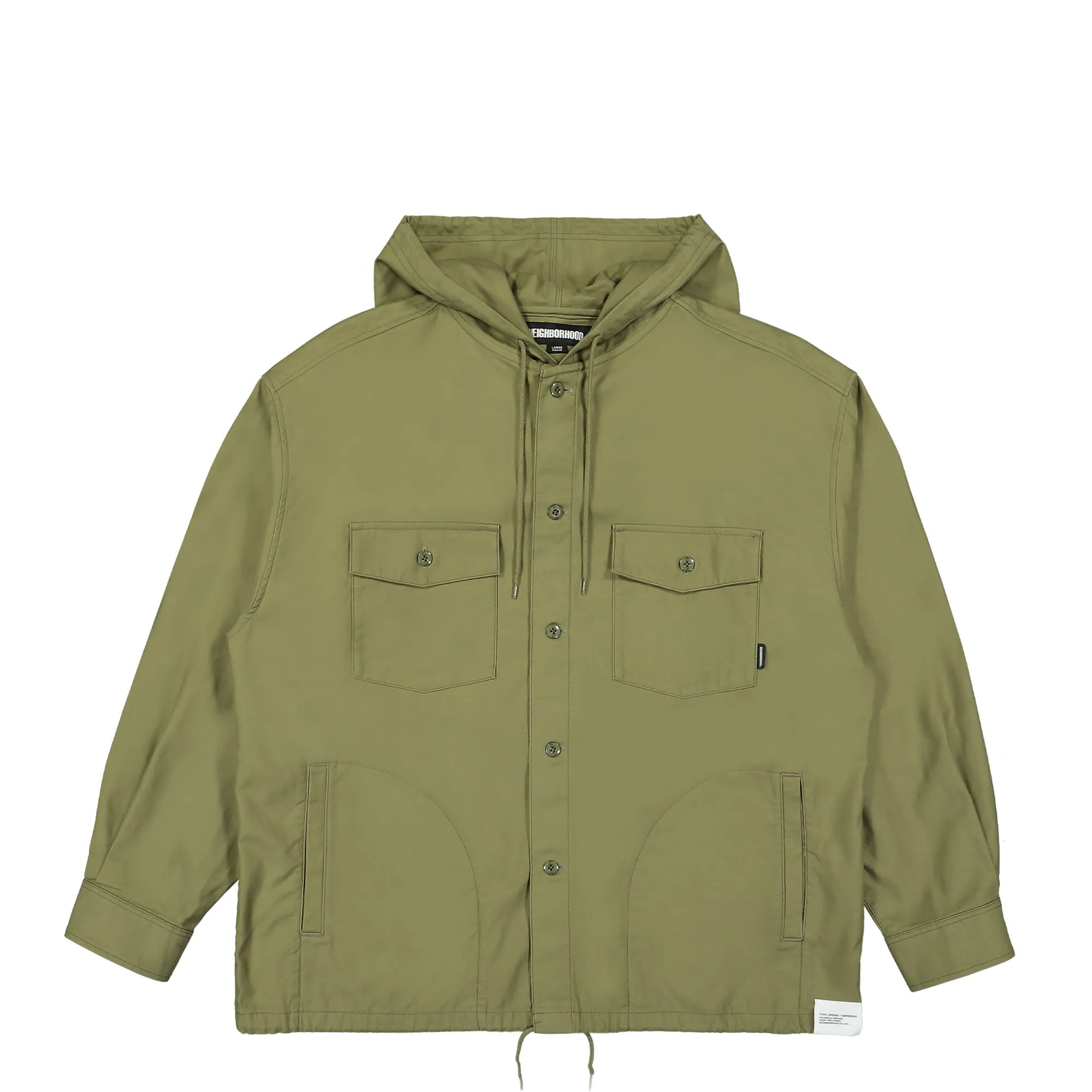 Hooded LS Shirt Jacket sold by OVERKILL