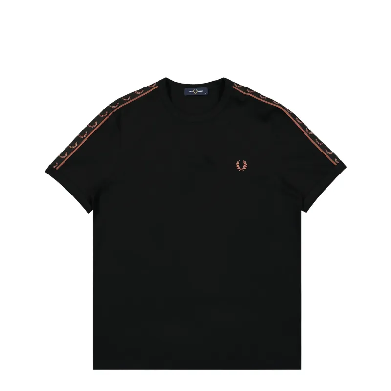Contrast Tape Ringer T-Shirt made by Fred Perry
