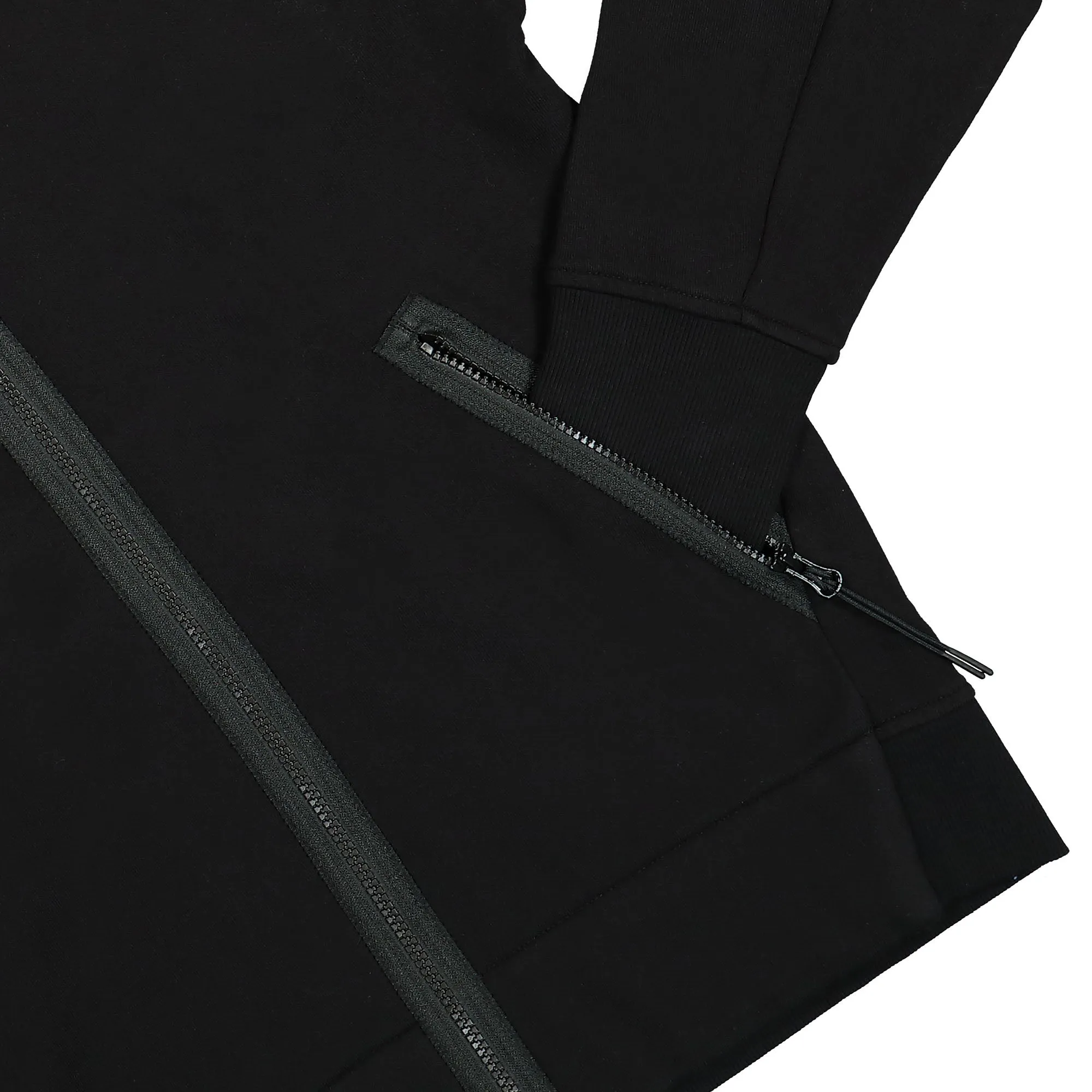 Diagonal Raised Fleece Goggle Zipped Hoodie sold by OVERKILL product image thumbnail 4