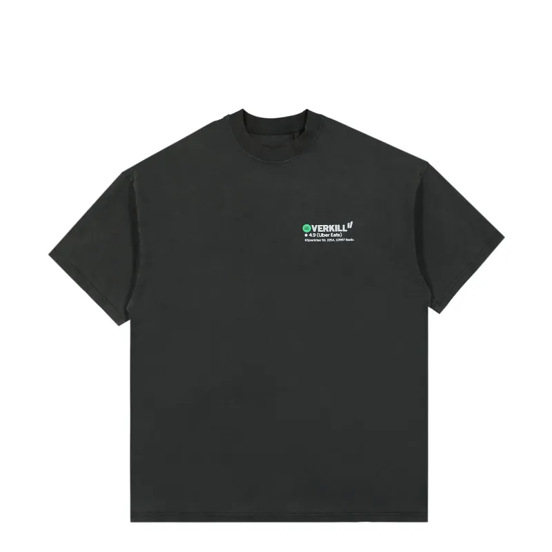 Uber Eats Delivery Map Tee sold by OVERKILL