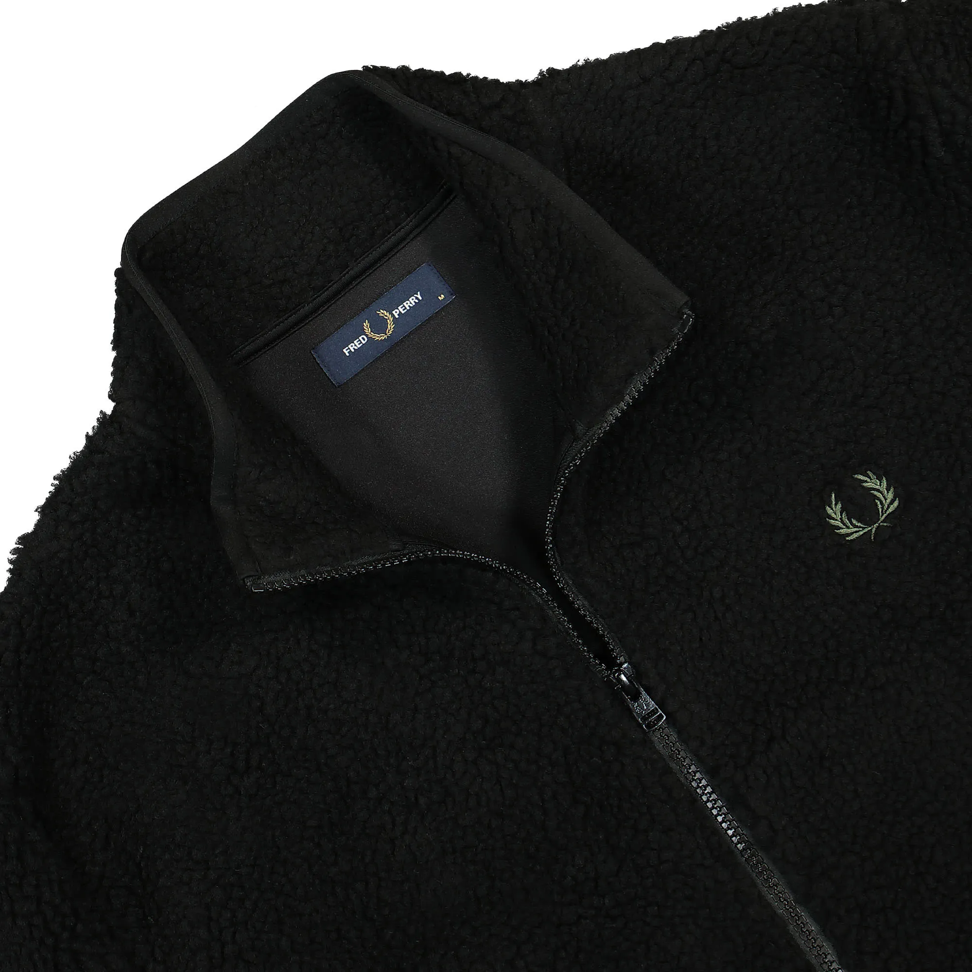Zip Trough Borg Fleece sold by OVERKILL product image thumbnail 3