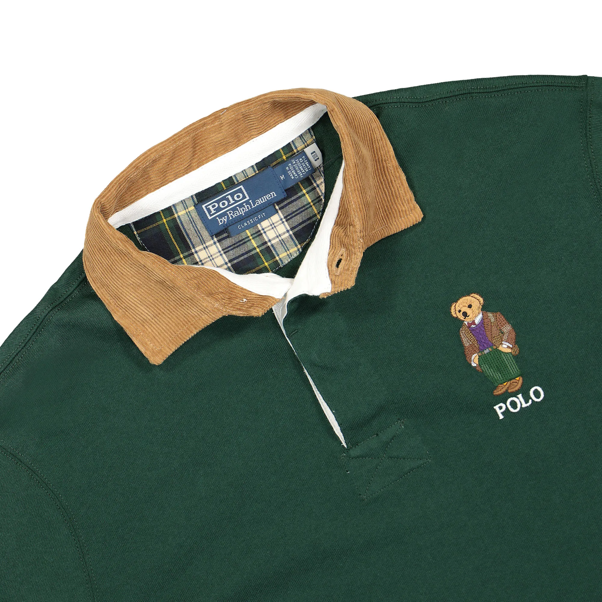 Long Sleeve Polo Bear Rugby Shirt sold by OVERKILL product image thumbnail 3