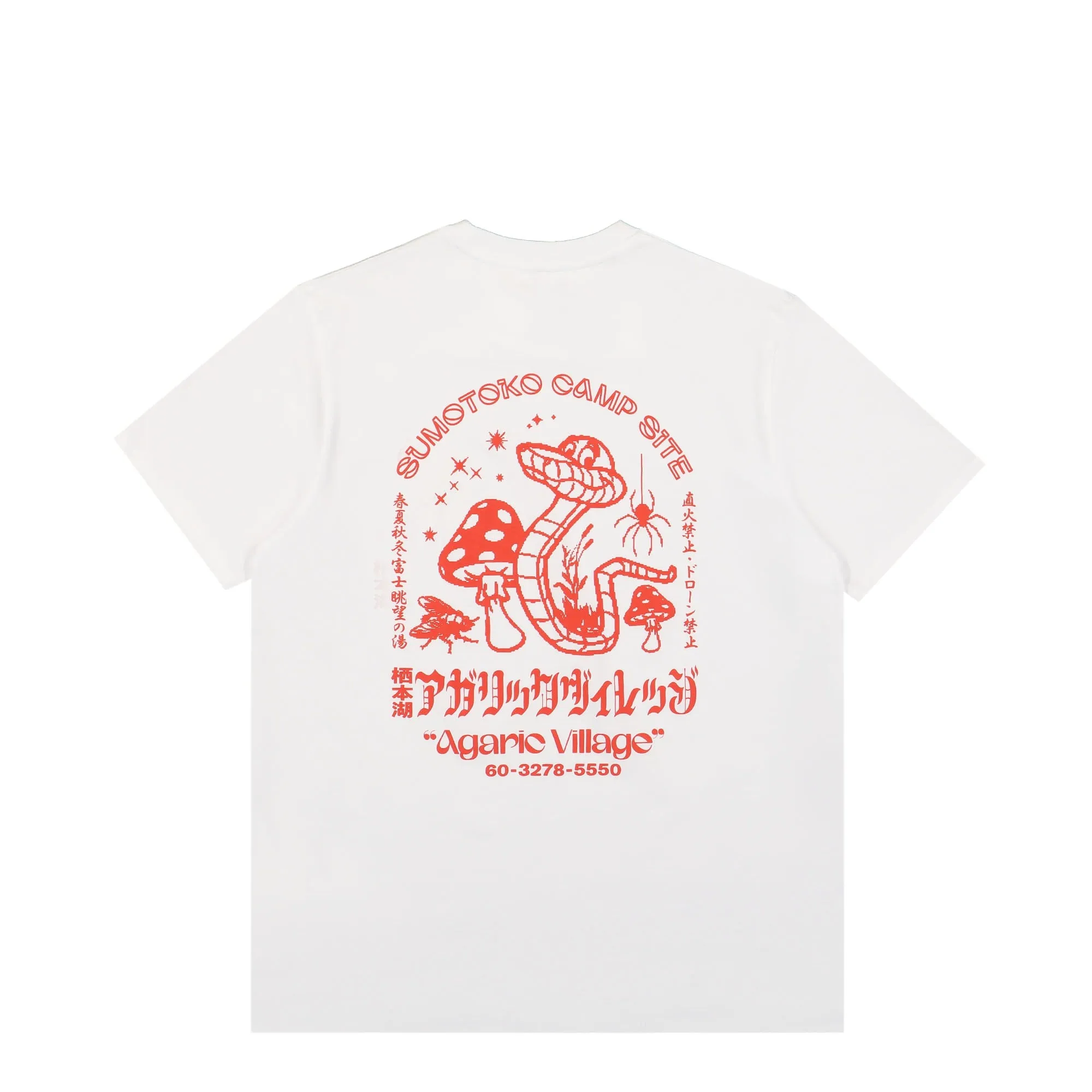 Agaric Village T-Shirt sold by OVERKILL product image thumbnail 3