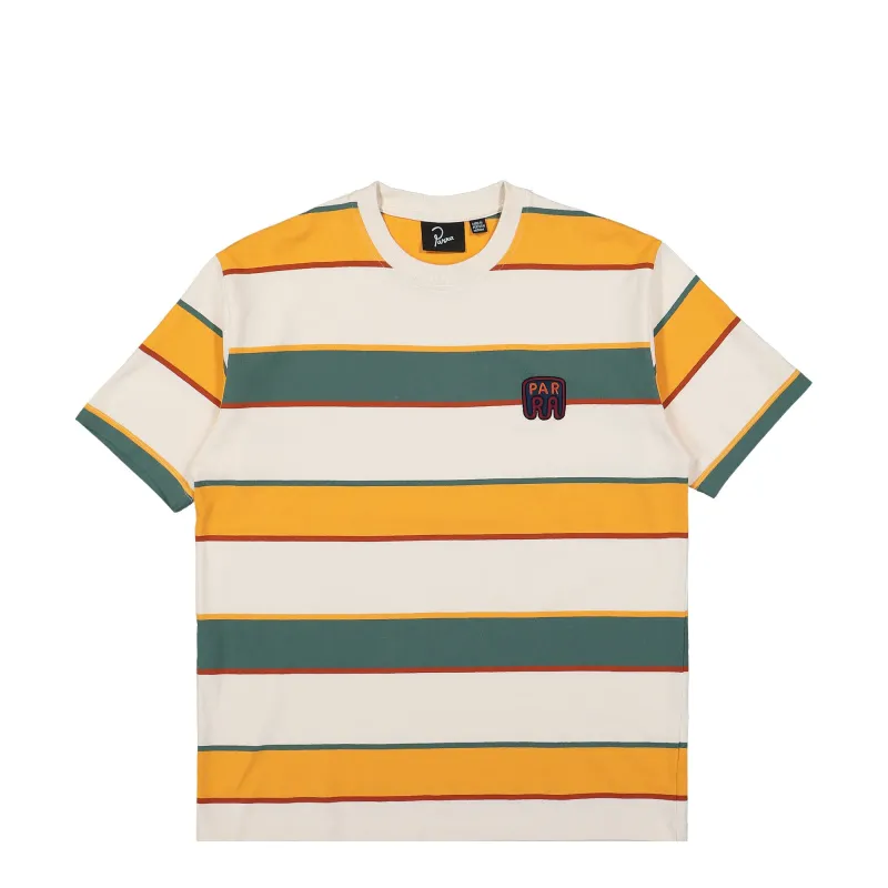 Fast Food Logo Striped T-Shirt made by by Parra