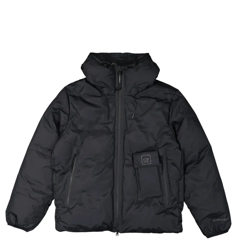 Metropolis Series Baffled Hooded Down Jacket made by C.P. Company