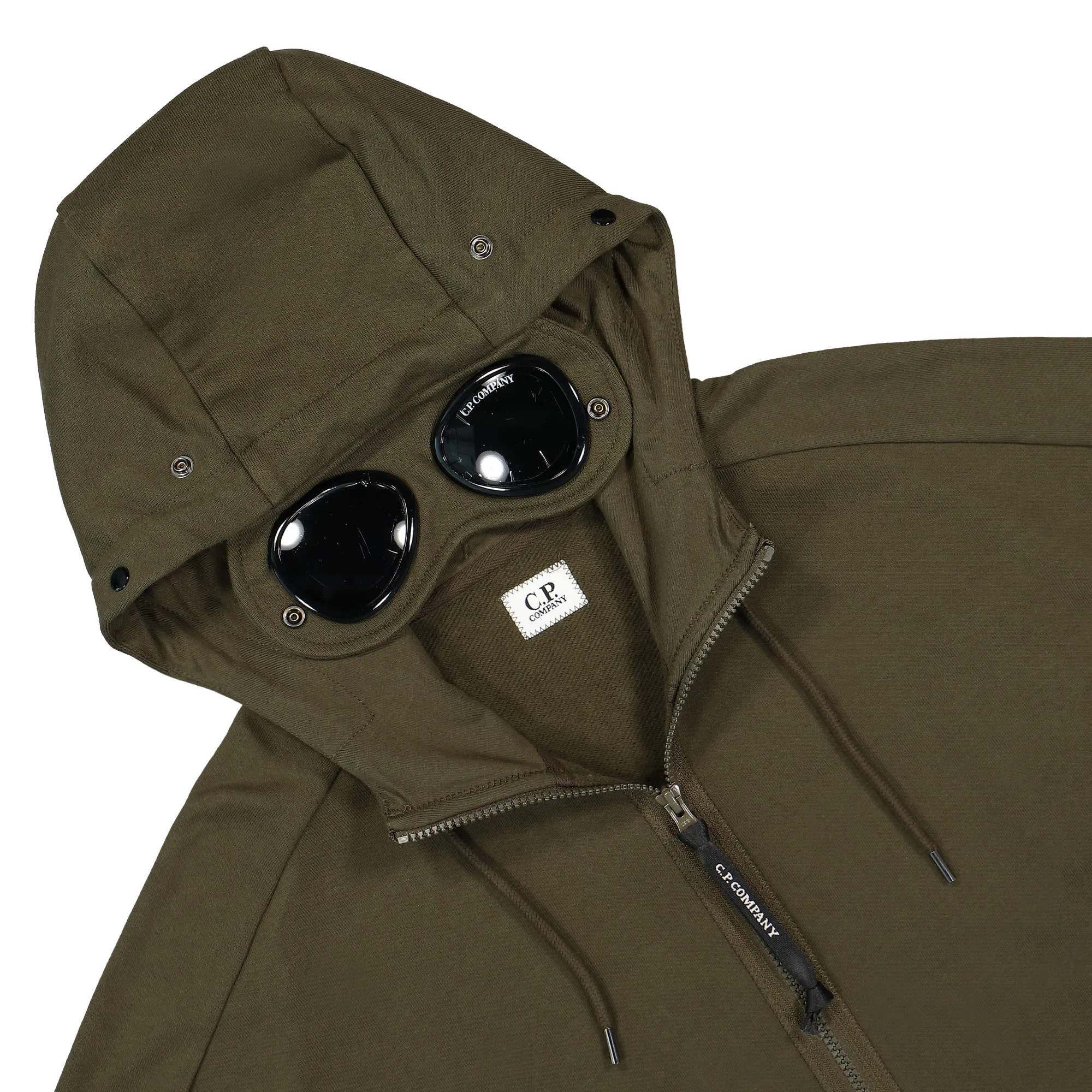 Diagonal Raised Fleece Google Hoodie sold by OVERKILL product image thumbnail 3
