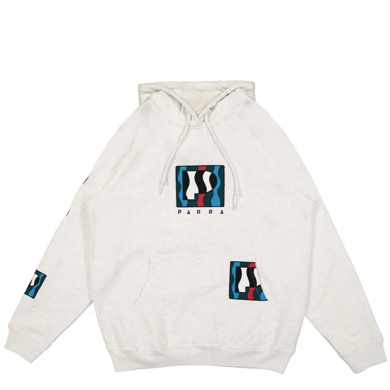 Zebra Striped P Hooded Sweatshirt made by by Parra