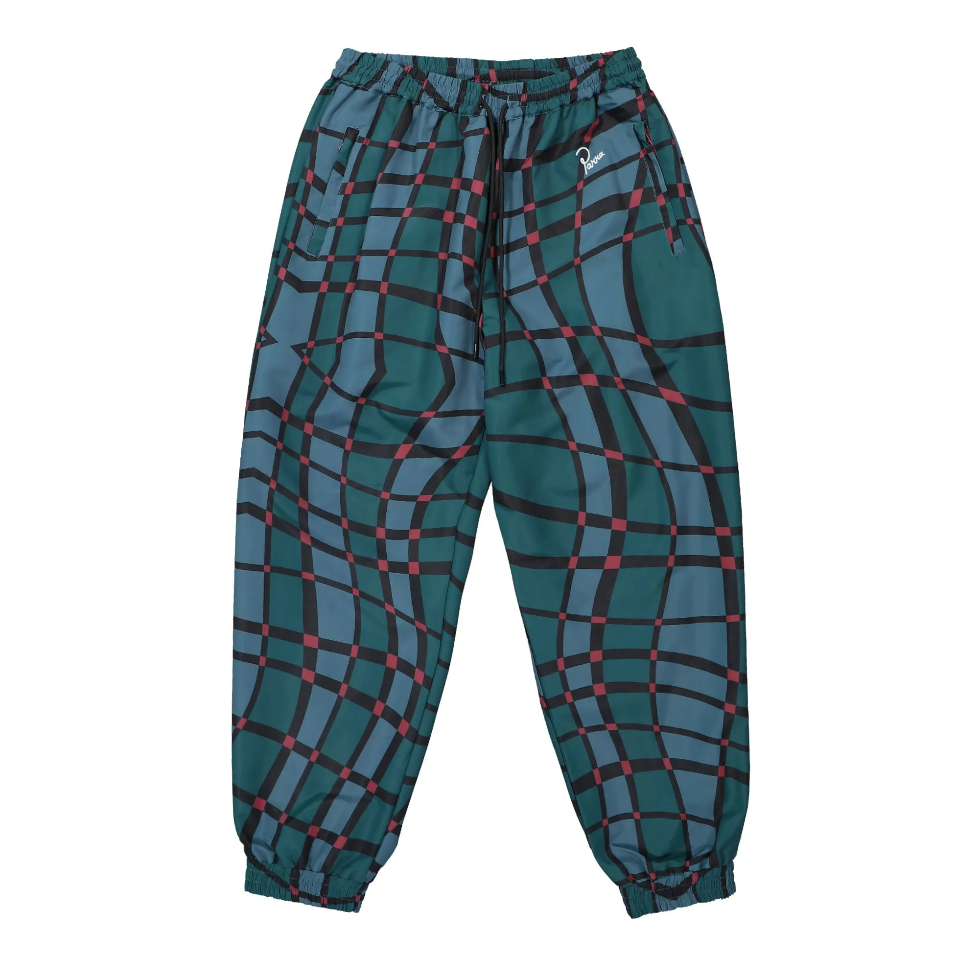 Squared Waves Pattern Track Pants sold by OVERKILL
