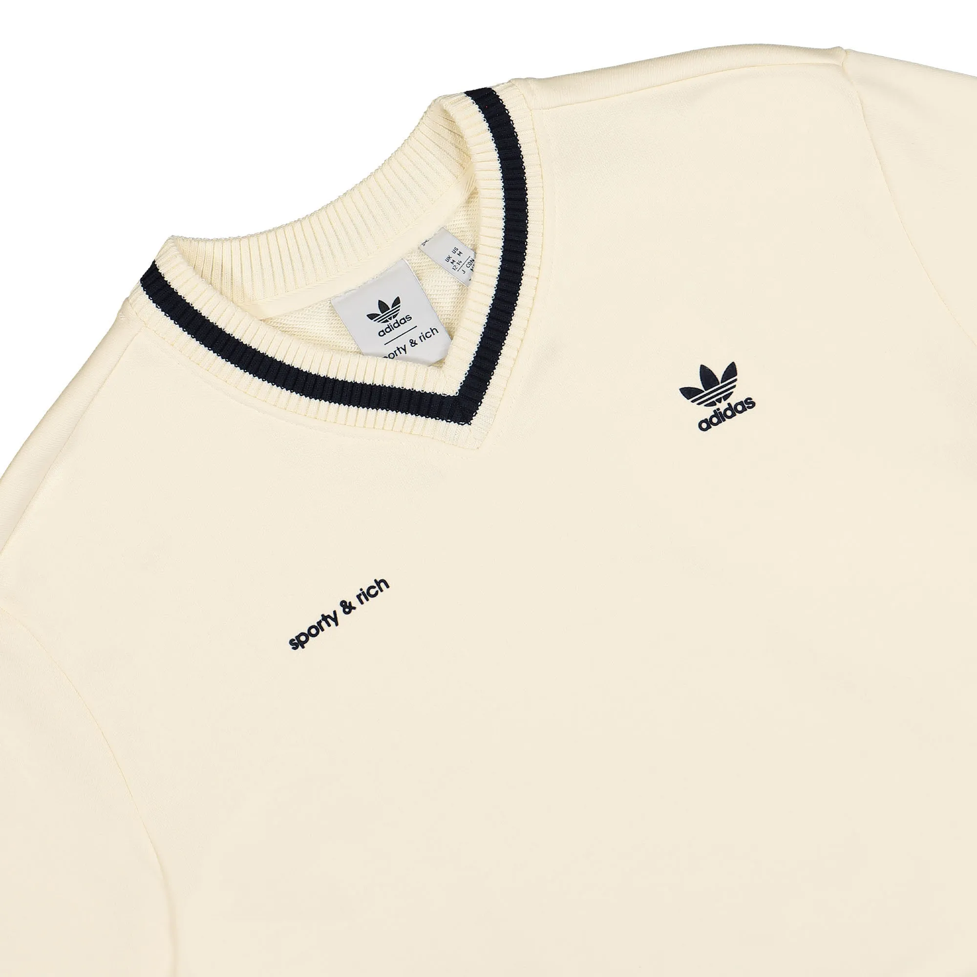 SPORTY & RICH x adidas W Neck Crew Sweater sold by OVERKILL product image thumbnail 3