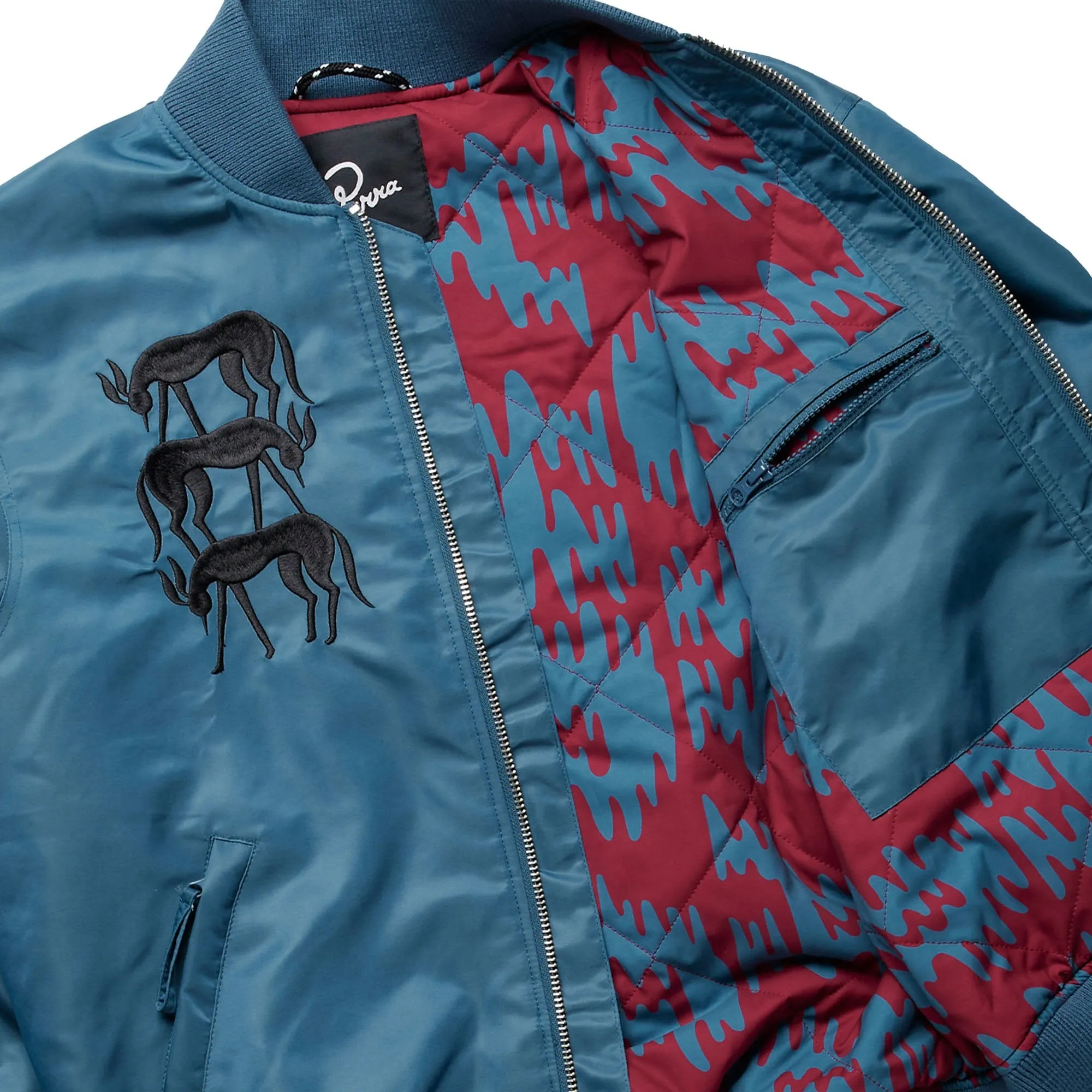 Stacked Pets Varsity Jacket sold by OVERKILL product image thumbnail 2