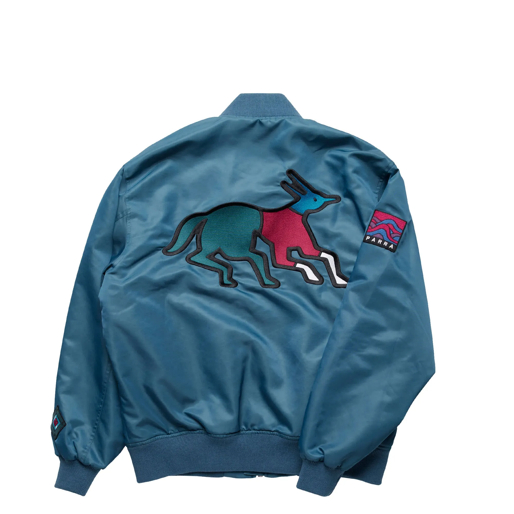 Stacked Pets Varsity Jacket sold by OVERKILL product image thumbnail 3