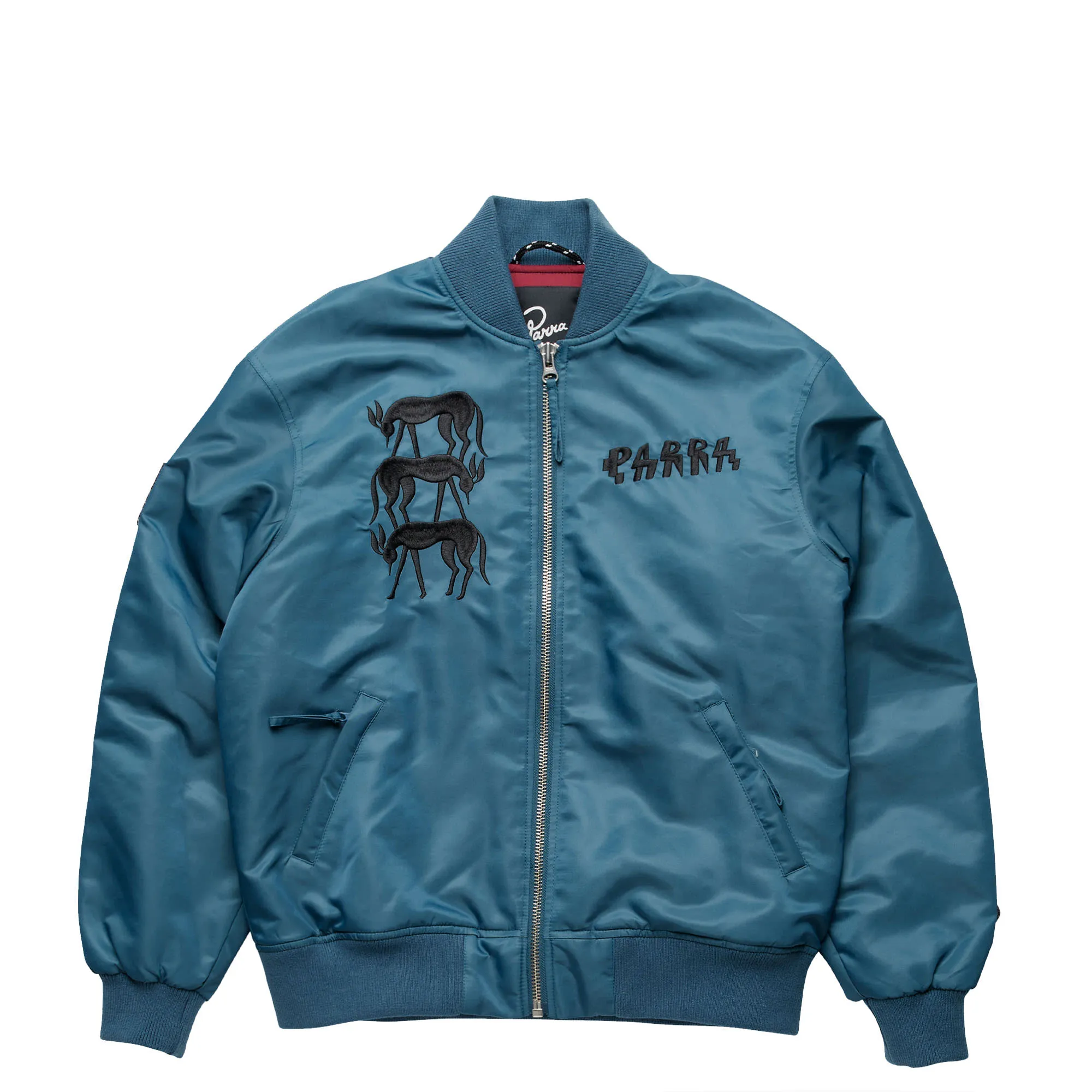 Stacked Pets Varsity Jacket sold by OVERKILL