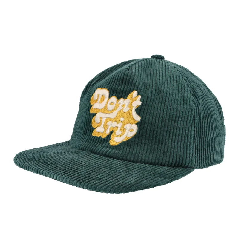LA Dont Trip Fat Corduroy Snapback Hat made by OVERKILL