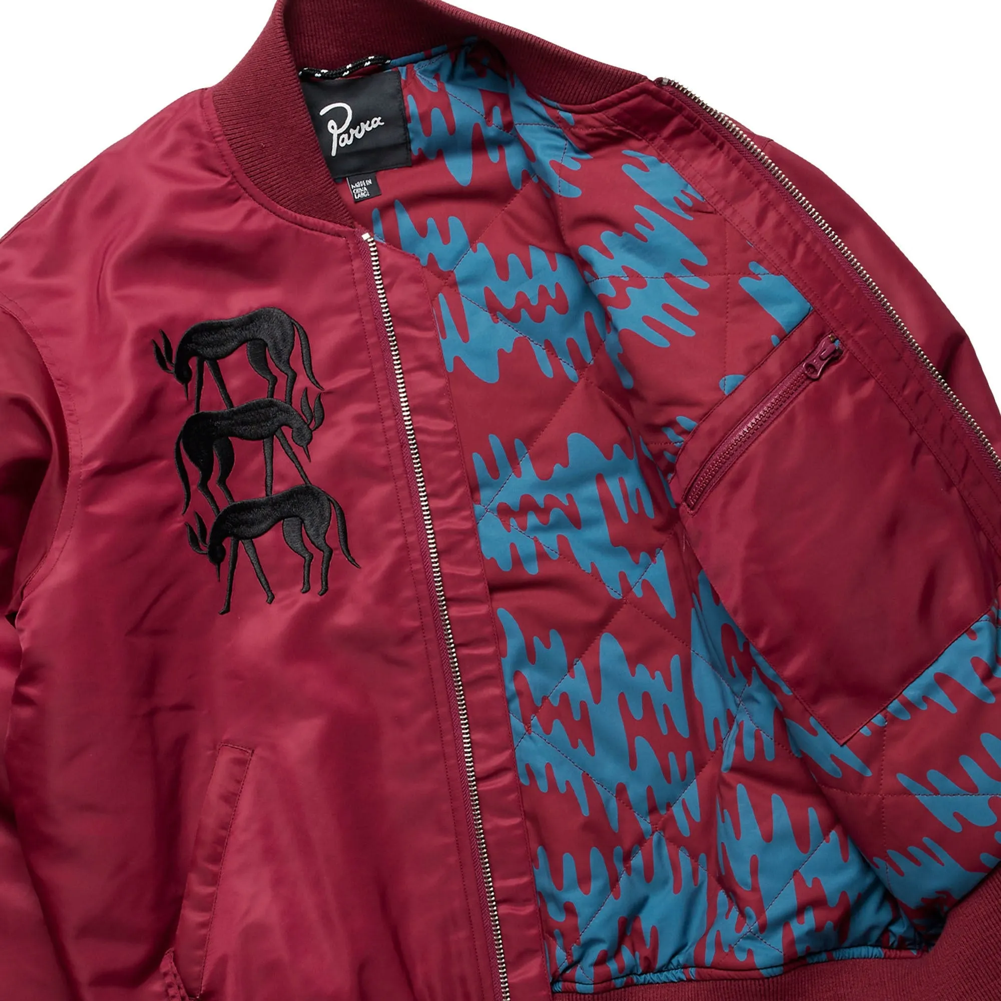 Stacked Pets Varsity Jacket sold by OVERKILL product image thumbnail 2