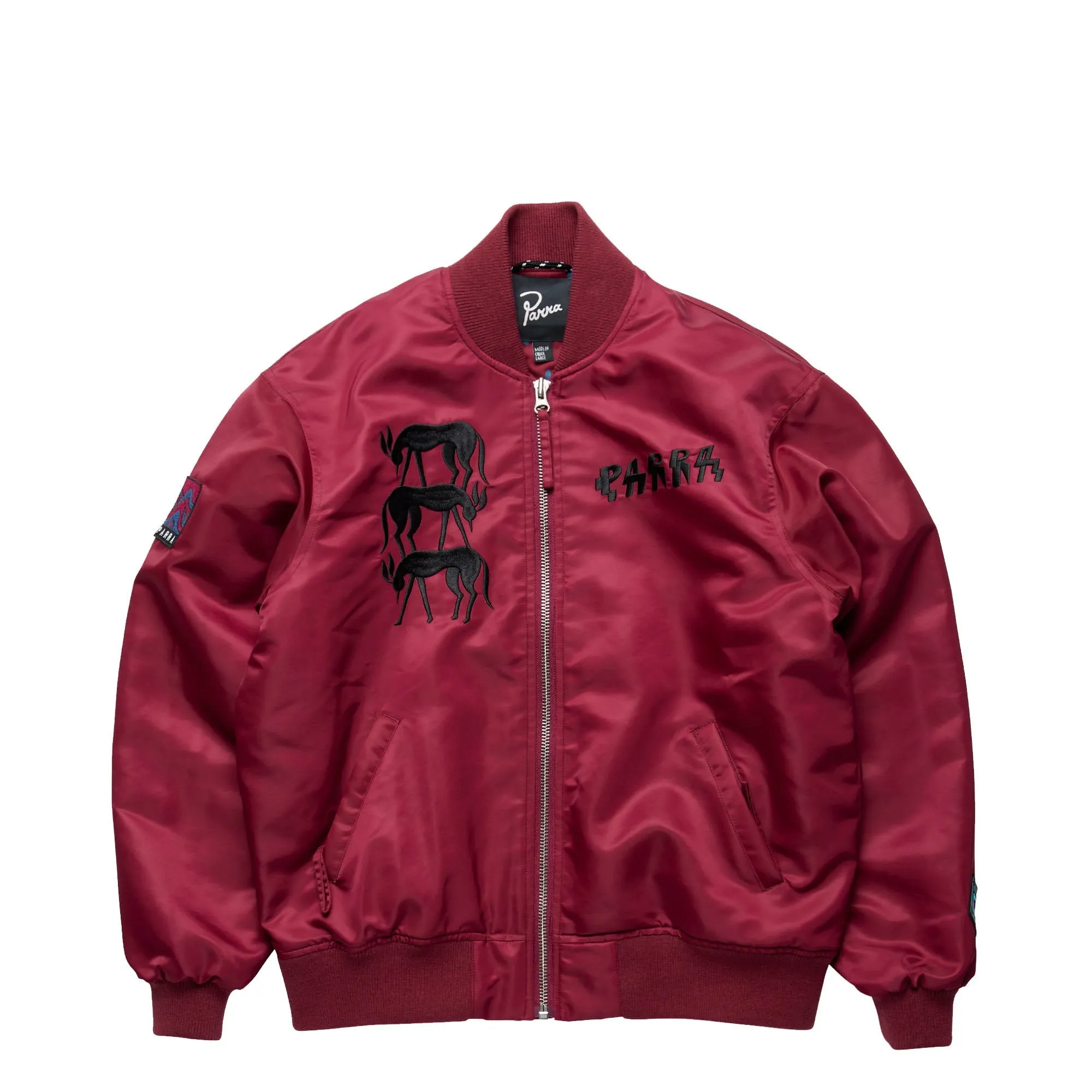 Stacked Pets Varsity Jacket sold by OVERKILL