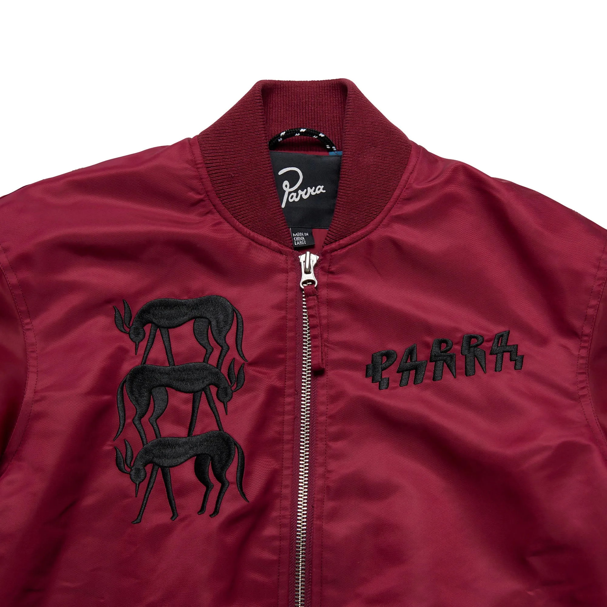 Stacked Pets Varsity Jacket sold by OVERKILL product image thumbnail 4