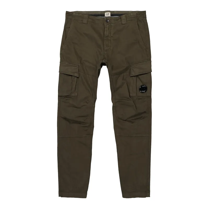 Stretch Sateen Cargo Pants made by C.P. Company