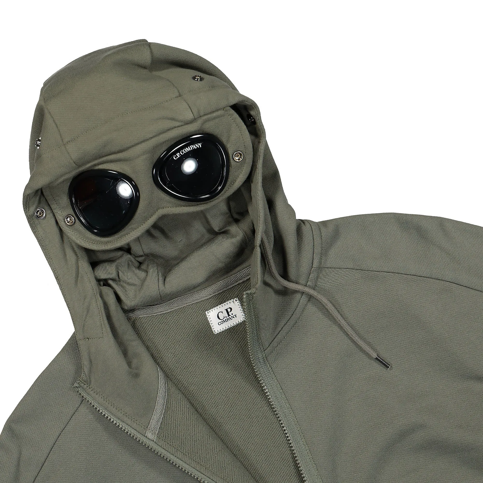 Diagonal Raised Fleece Goggle Hoodie sold by OVERKILL product image thumbnail 3