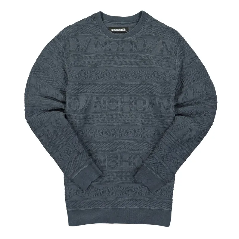 Jaquard Knit Pullover sold by OVERKILL