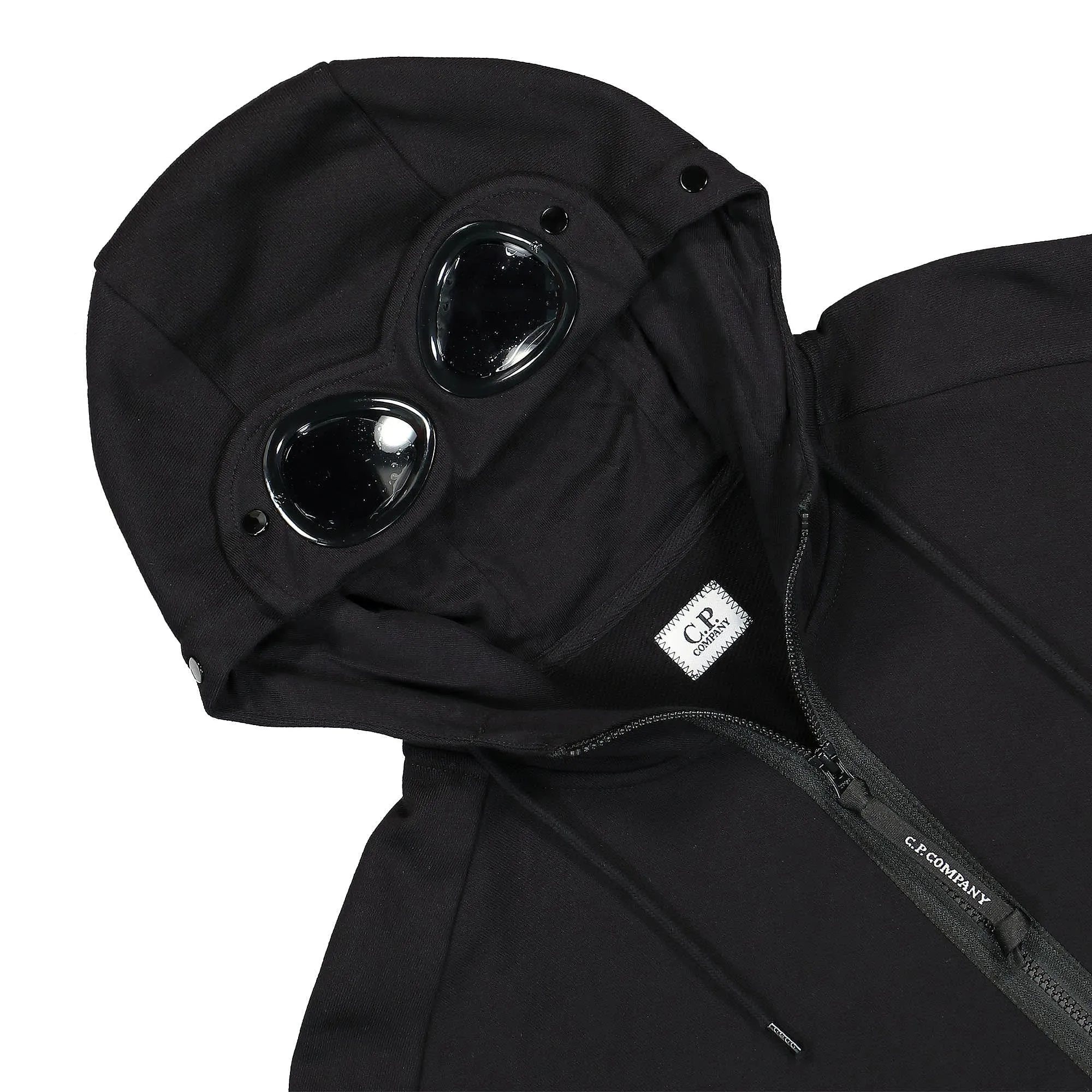 Diagonal Raised Fleece Goggle Hoodie sold by OVERKILL product image thumbnail 3