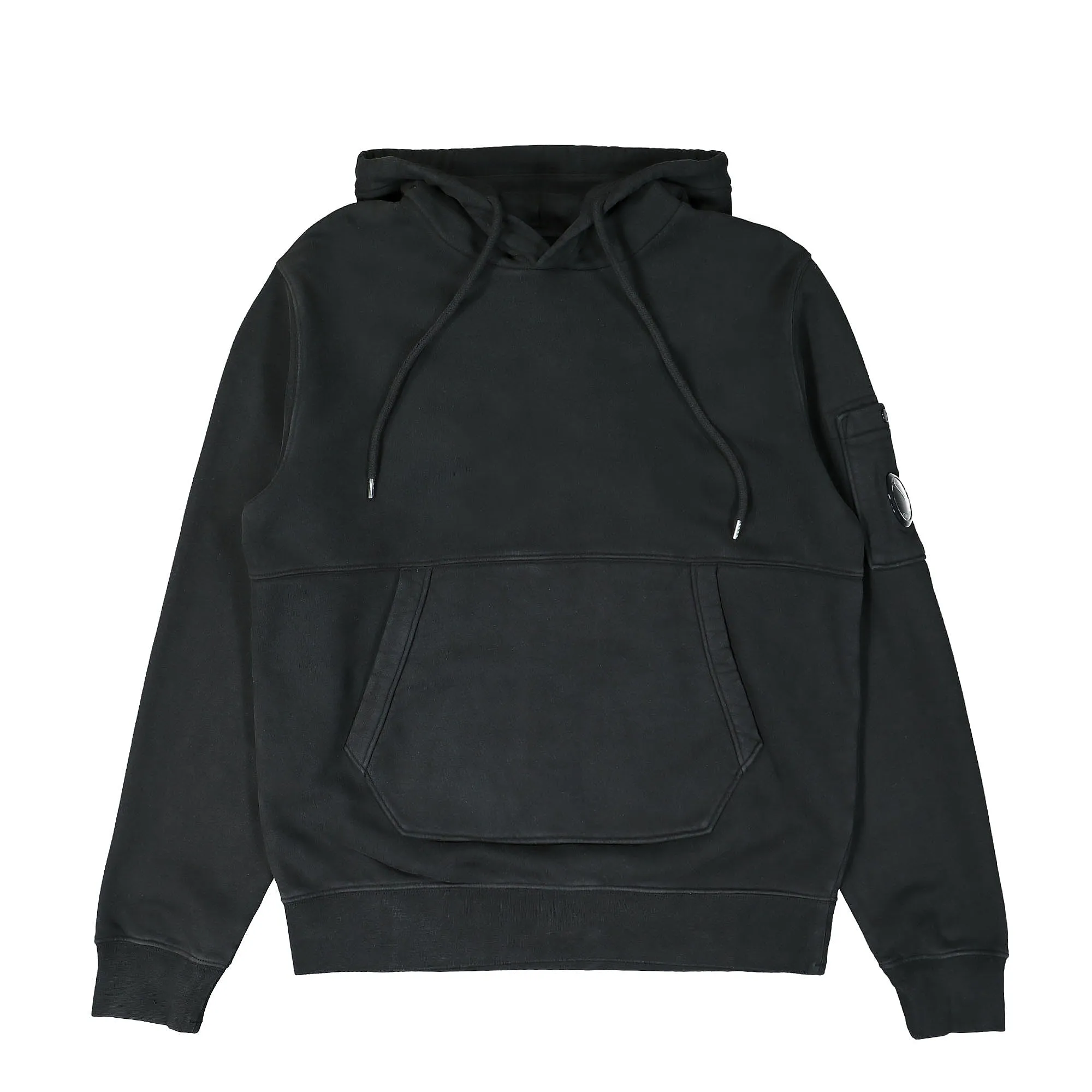 Brushed and Emerized Diagonal Fleece Hoodie sold by OVERKILL