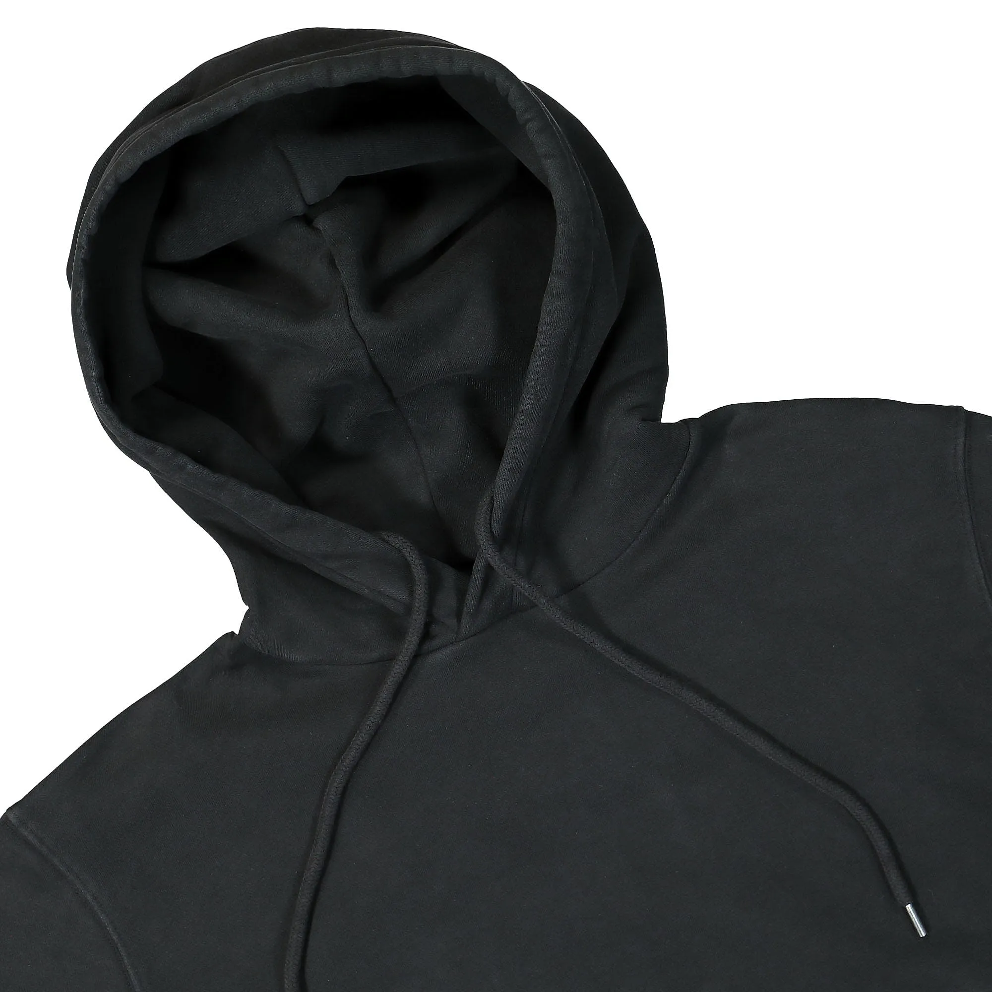 Brushed and Emerized Diagonal Fleece Hoodie sold by OVERKILL product image thumbnail 3