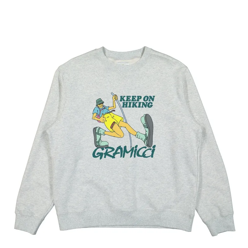 Keep On Hiking Sweatshirt made by Gramicci